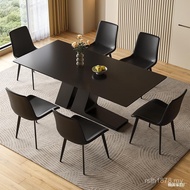 2025 Western Household Dining Table Chair Dining Table Rectangular Luxury New Style Small Apartment 