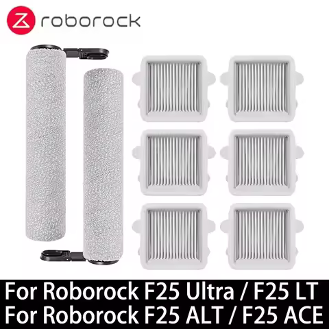 For Roborock F25 Ultra / F25 LT / F25 ALT / F25 ACE Vacuum Cleaner Roller Brush HEPA Filters Parts A