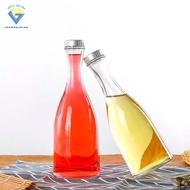 Thanh mai glass bottle 100ml, 375ml 500ml / glass bottle with silver plastic cap