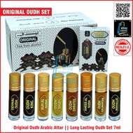 Oud Set 7ml Asly Attar Wangi Gaharu Gaharu Oroinal Arabic Attar Gaharu Asly