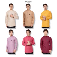 [S-3XL] Kurta Izhan Wafi | Kurta Lengan Panjang | Kurta Lelaki | Kurta Slim Fit | Kurta Dewasa | Baj