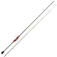 【TRAINFIS】82G Fishing Rod Full Solid High Carbon Tip 1.8M/1.98M/2.1M Light Rod Wooden Handle Fast Ac