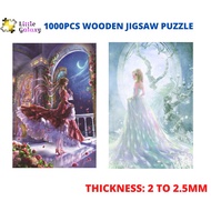 [Ready Stock 现货][Birthday Gifts] High Quality 1000PCS Wooden Jigsaw Puzzle With Glue - Set 8 (木质拼图10
