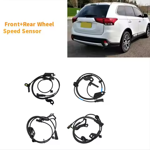 DT08 4pcs Front+Rear Wheel Speed Sensor 4670A576 4670A575 4670A580 4670A579 for Mitsubishi Lancer Ou