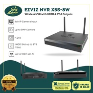 EZVIZ NVR 4 Channel WirelessEZVIZ by Hikvision NVR X5C-4CH - NVREZVIZ X5S-4W