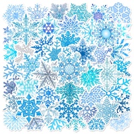 10/50Pcs Snow Cartoon Stickers for Stationery Laptop Scrapbooking Window Decals Craft Christmas Sticker