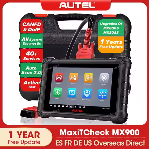 Autel Scanner MaxiCOM MK900 Bidirectional Diagnostic Tool Same as AUTEL MK900BT MK900-BT MX900 Diagn
