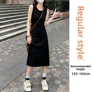 Petite Black Summer Slip Dress XS