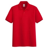 Kaos Polo Shirt Tshirt Baju Kerah Distro Warna MERAH CABE DARAH RED polos custom sablon bordir indon