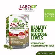 [2 Boxes] LABO Nutrition Mulbiotic Capsule Natural Glucose Support for Sugar Diabetes Organic Mulberry Leaf Extract