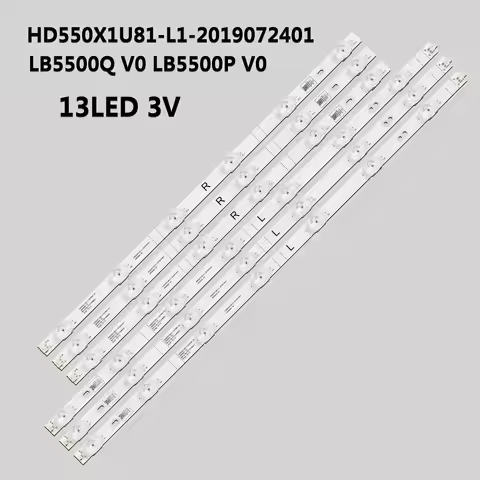 LED Backlight strip 13 leds for Hisense 55"TV 55R6E3 55R6040G 55A7300FTUK 55H78G HD550X1U82-L1-20190