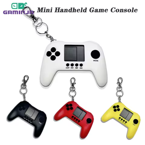 GAMINJA GC61 Mini Handheld Game Players Machine Pocket Game Console Built in Retro Games Use for Key