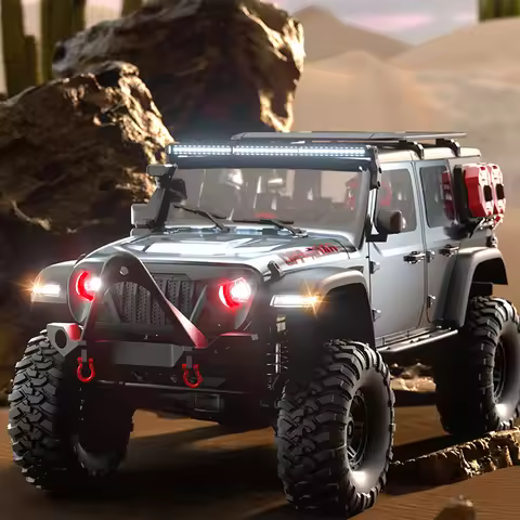 HB R1001RC Crawler 1/10 RC Car 4WD RTR HB R1002 with LED 2.4G Electric Remote Control winchDifferent