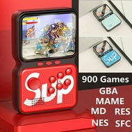 Retro Mini Gameboy Sup 900 Game In 1 Video Game M3 3.0 Screen Led Joystick Game Red Colour Only