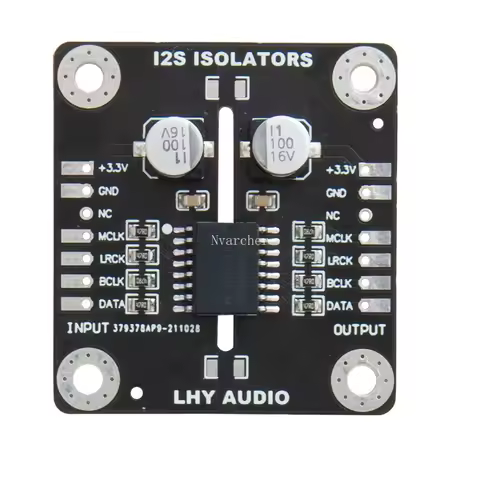 I2S IIS Signal Isolation Board Amanero Digital Audio Interface Pchifi To Eliminate Interference Sepa