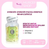 Animate Facial Essence Serum Vitamin E 100% Original BPOM and Halal contents 60 capsules Instantly B
