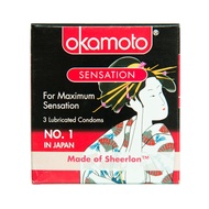 Okamoto Sensation Pack of 3s