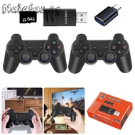 Dual 2.4G Wireless Controller with Retro Game Stick for Android TV Box/PC