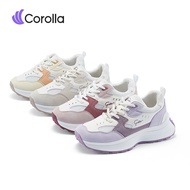 Corolla Thick-Soled Antibacterial Shock-Absorbing Insoles Women Sport Shoes