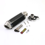 Motorcycle Exhaust Pipe Muffler Hexagonal Exhaust Pipe Motorcycle Modified Exhaust Pipe Universal Ex