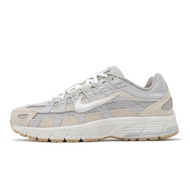 Nike Casual Shoes Wmns P-6000 Women's Khaki Milk Tea White Retro Jogging Sports [ACS] HV4312-025