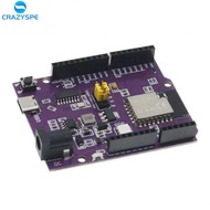 RTL8720DN BW16 Purple Dev Board 6.8x5.3cm Dual Band WiFi 2.4GHz 5GHz for Arduino
