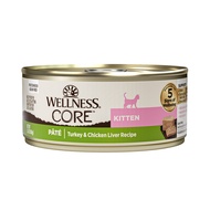 Wellness CORE Pate Kitten Turkey & Chicken Liver Grain-Free Canned Cat Food 156g
