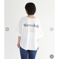 Pure Original Japanese Women Round Neck Short-Sleeved T-Shirt Front and Back Both Sides Wear Loose C