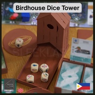Birdhouse Dice Tower | Wingspan Style Dice Roller for Board Games