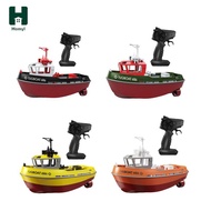 [Homyl] 1/72 RC Tugboat RC Boat 2.4GHz High Speed and Remote Controller for Lakes