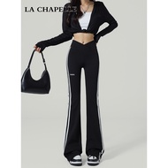 seluar bootcut woman slack bootcut woman bootcut pants Lasherbell High Waist Slim-fit Slimmer Look C