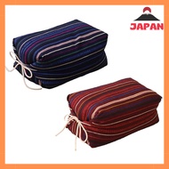 D's Collection Lay-Down Soba Pillow 2-Color Set, Made in Japan, Approximately 15×27×11cm to 24×35×8c