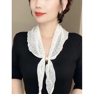[Selection] 2026 Summer New Style Neck Protection Triangle Scarf Female Fashion All-Match Thin Style