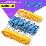 1000pcs 2W  1% Metal film resistor series 18R~2K   18R 20R 30R 47R 75R 100R 120R 150R 200R 300R 470R