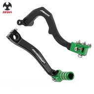 Motorcycle Parts CNC Foot Brake Lever Pedal For KAWASAKI KX450F 2006-2018 KX450 2020 KLX450R 2008-20