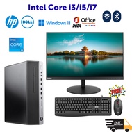 [CHEAPEST] HP Dell Desktop PC Full Set i3 i5 i7 Budget Computer for School Student Desktop PC
