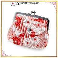 Noren Women's Clasp Wallet / [Parent-Child Clasp Wallet, 14 x 12 x 2.5cm, Double Clasp with Exterior