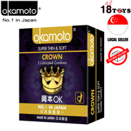 OKAMOTO Crown 3s condoms sex toys products adult health products men use