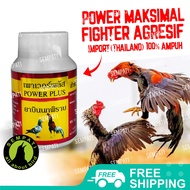 SEMPATI Power Plus Ayam Merpati 100 Butir Jamu Vitamin Stamina Pil Doping Ayam Jago Tarung Burung Merpati Jamu Merpati Ayam Aduan