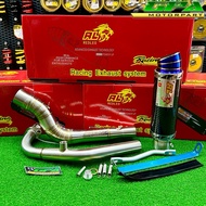 RED LEO RACING EKZOS OPEN Y15 LC135 CARBON BLACK MANIFOLD STAINLESS STEEL 32MM 35MM 38MM 42MM