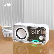 GOOJODOQ Wireless Bluetooth Speaker Futuristic Style LED Portable Mini Salon Bluetooth Speaker Supe