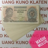 Mulus 2,5 Rupiah Sudirman Tahun 1968 Uang Kuno Rp Soedirman 2 1/2 ½ .5