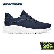 Skechers Men Slip-ins BOBS Squad Chaos Tough Walk Casual Shoes - 118303-NVY Memory Foam