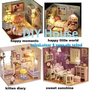 DIY Miniature House Doll House Miniature Dollhouse LS