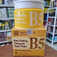 B5 body whitening cream