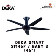 DEKA SMART LIFESTYLE 5 Blades Baby Fan With Remote Control SM46F / Baby S (46") fan