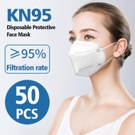 Kn95 Pm2.5 Earloop Mask Kn 95% Filter Equivalent To N95 4 Ply Fill In 50 Pcs