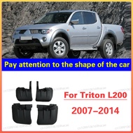 Car Mudguards Mud Flaps For Mitsubishi Triton MQ GLX L200 L200 2007-2018 Mudguards Splash Guards Mud