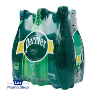 Perrier Sparkling Natural Mineral Water - 6 x 500ML