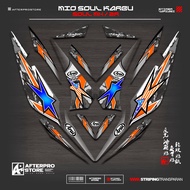 STRIPING MIO SOUL OLD MFX4/SOUL Z CARBON/STICKER SOUL OLD MX/STICKER SOUL ZR CARBON STICKER SOUL 115